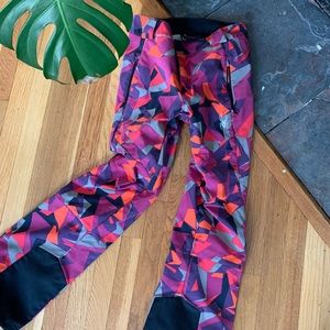 Spyder ski or snowboard (or just snow!) pants.